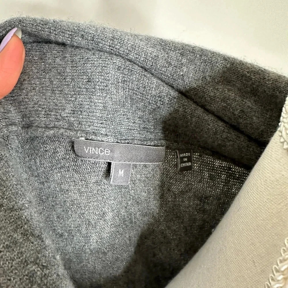 Vince Cashmere Cowlneck Sweater Sz. M - Picture 2 of 4